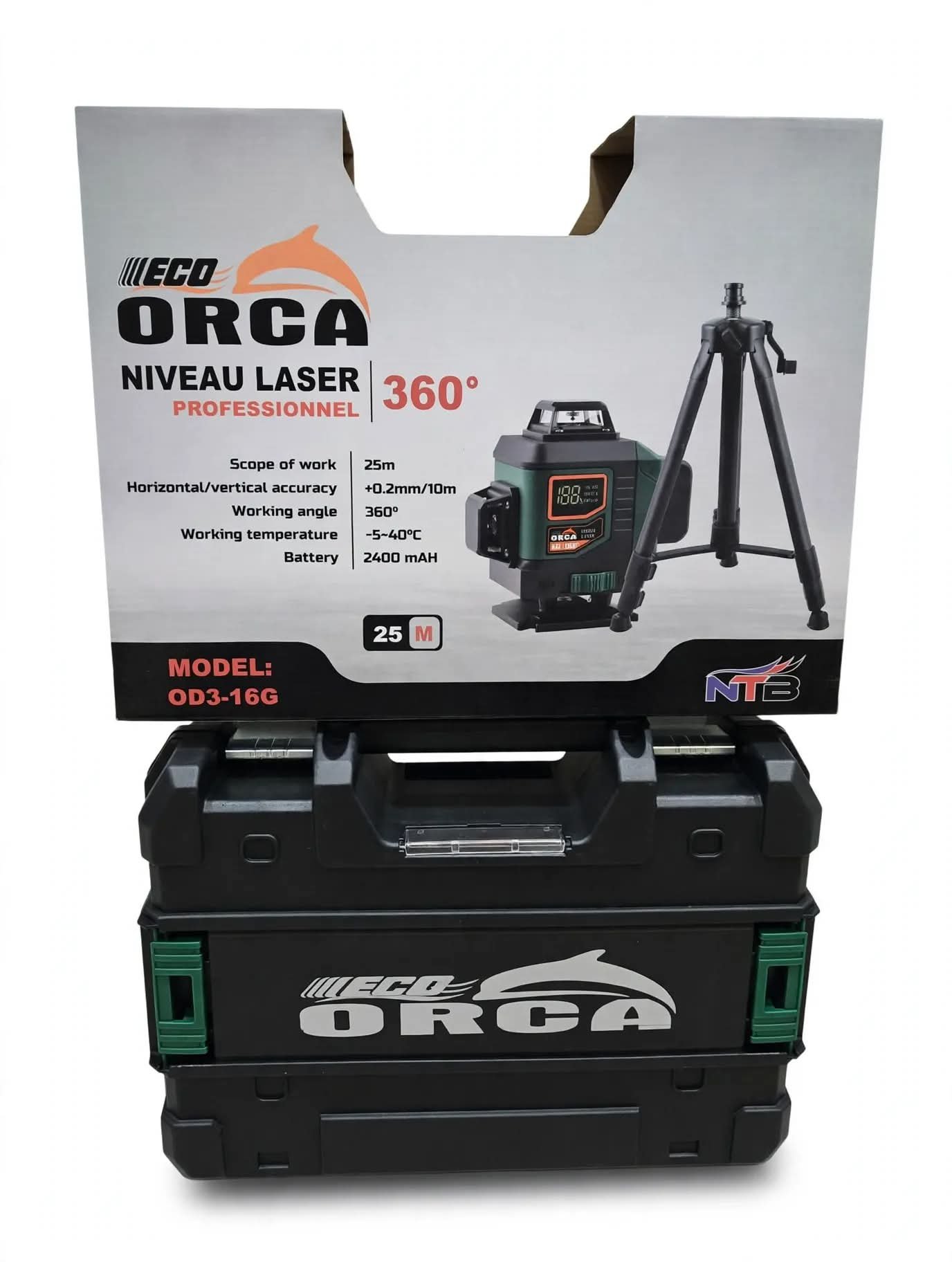Niveau Laser 16 Lignes ORCA ECO OD3-16G